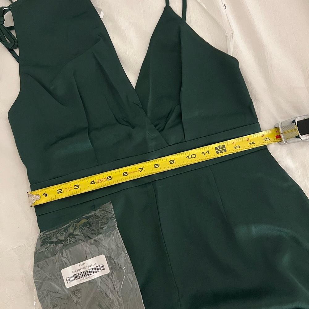 Lulus LOOK OF LUXE RUSTY ROSE SATIN jumpsuit - Picture 10 of 14